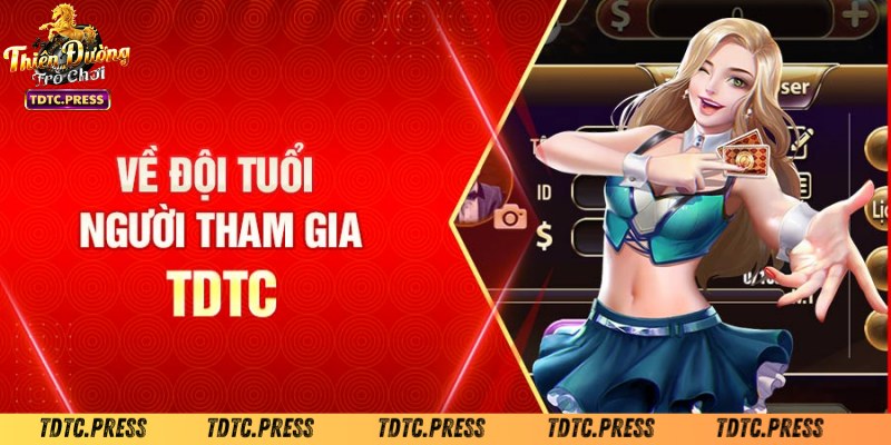 Độ tuổi tham gia vào cổng game